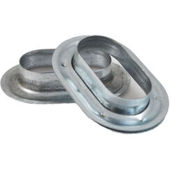 Ovalösen 42X22 mm verzinkt 10 Stück (0,89€/Stück) O014