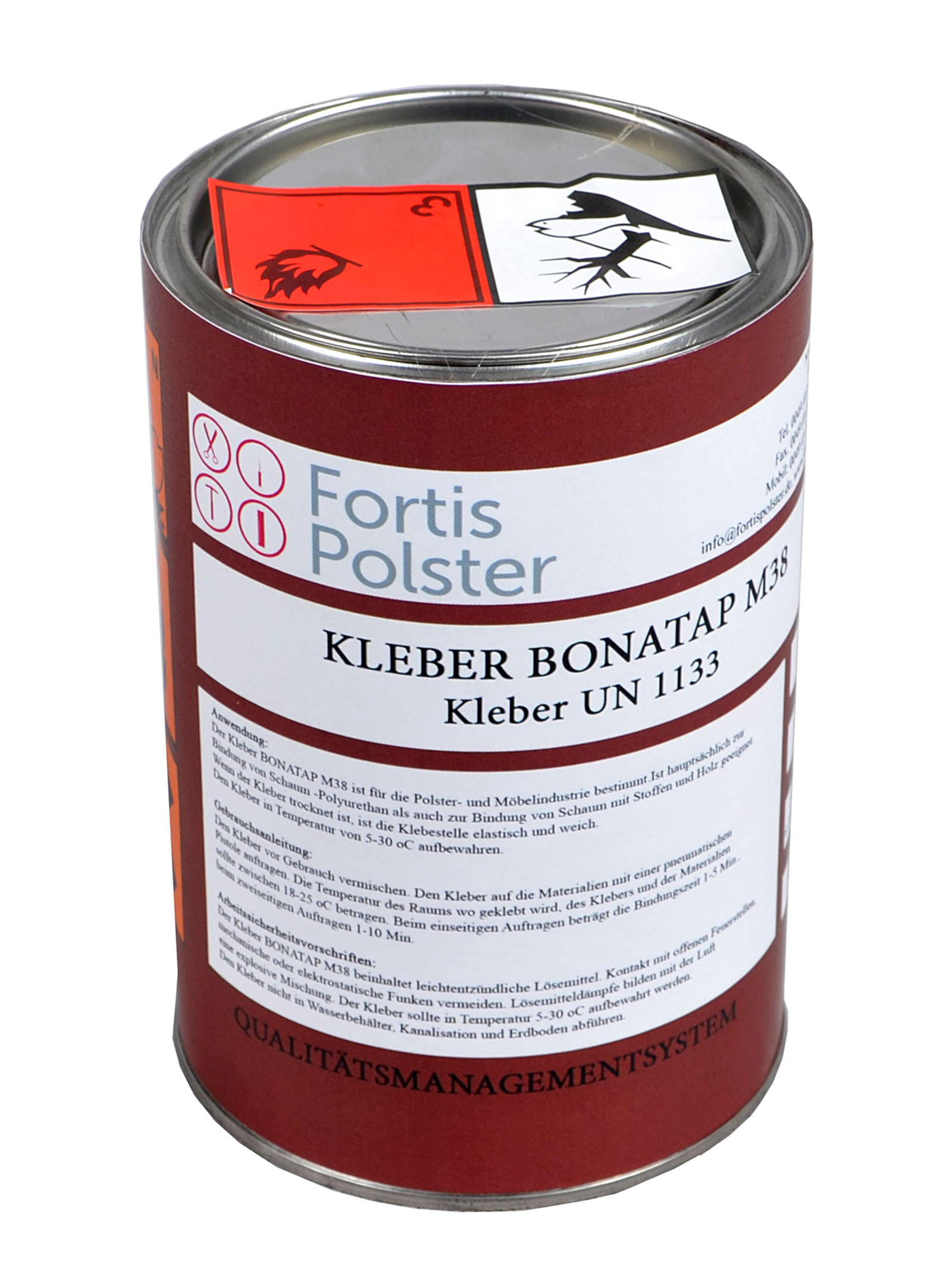 Kleber Polsterkleber Kontaktkleber Universalkleber 0,8kg Bonatap